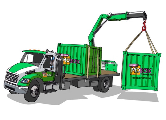 Mobile storage truck Victoria BC